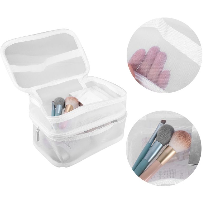 Unique Bargains Travel Waterproof Polyester Makeup Bags and Organizers, 3 of 7