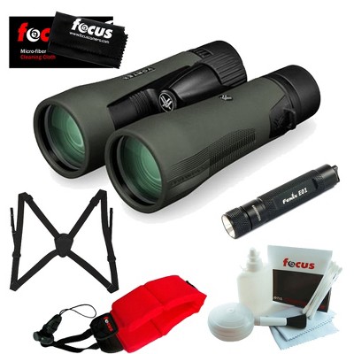 Vortex D5010 10x 50mm Diamondback Binocular w/ Accessory Bundle