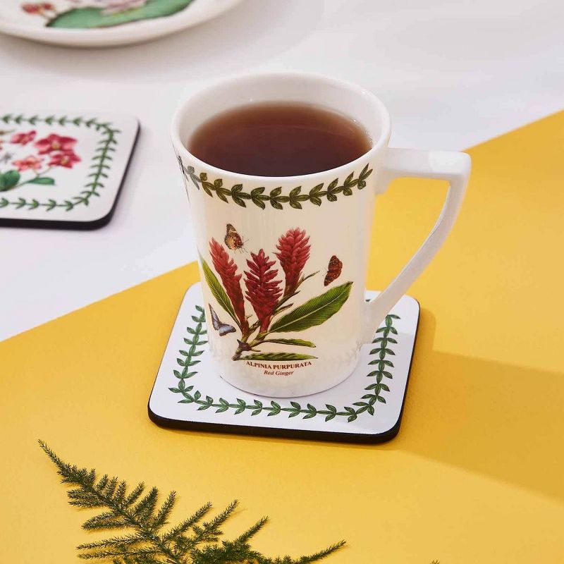 Portmeirion Exotic Botanic Garden Mandarin Mug, For Coffee, Tea, & Other Beverages, Ceramic, Dishwasher & Microwave Safe, 12-Ounce, 4 of 5