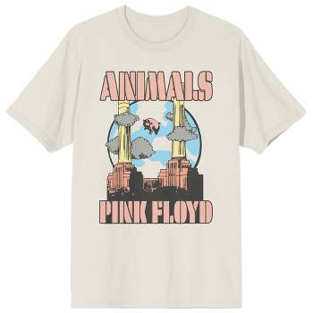 Pink Floyd Rainbow Prism Men\'s Natural T-shirt-3xl : Target