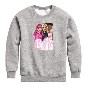 Boys' - Barbie - Barbie Squad Graphic Long Sleeve Fleece Sweatshirt - 1 of 4