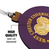 West Chester University Primary Logo Wood Christmas Tree Holiday Ornament - 3 of 4