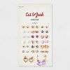 Girls' 20pk Earring Set - Cat & Jack™: Nickel-Free, Post Closure, Stud & Hoop Styles - 2 of 4