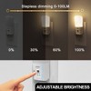 DORESshop LED Dimmable Night Light Plug-In, 3000K Soft White, Dusk to Dawn Sensor, 2-Pack for Kids Room, Nursery, Hallway - 3 of 4