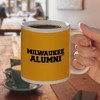 University of Wisconsin Milwaukee Official Panthers Alumn Ceramic Coffee Mug Novelty Gift Mugs for Coffee Tea and Hot Drinks 11oz White - 4 of 4