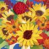 Evergreen Garden Flag Blessed Floral Arrangement Linen Double Sided Indoor Outdoor Decor 18" x 12.5" - 4 of 4