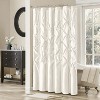LunaLulinlk Tufted Semi-Sheer Shower Curtain - 3 of 4