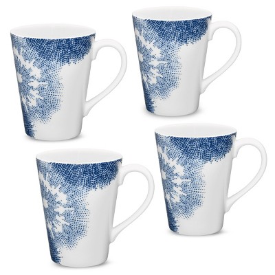 Noritake Aozora Set of 4 Mugs