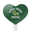 George Mason University Patriots Logo Heart Love Cupcake Picks Toppers Decoration Set of 6 - 2 of 4
