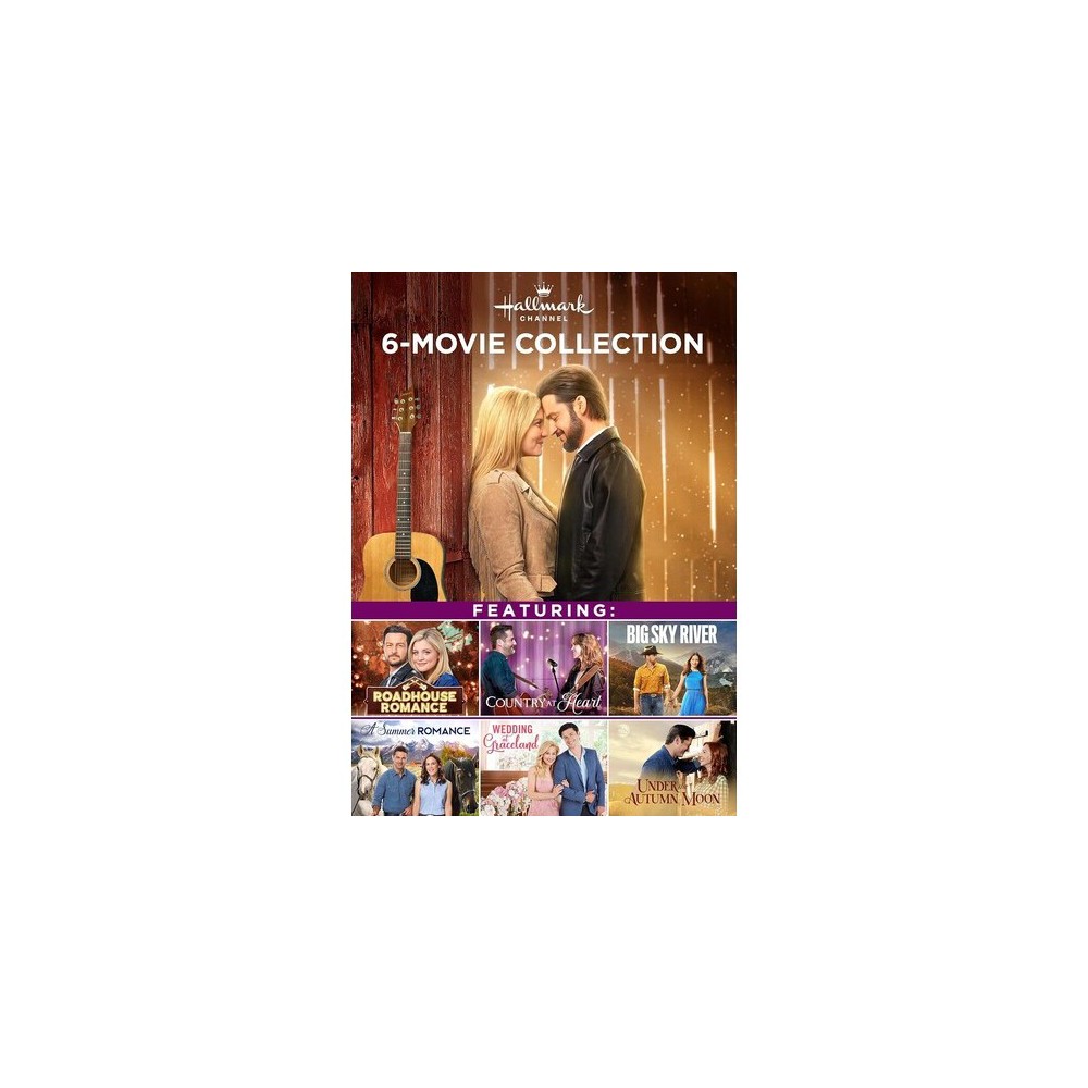 Hallmark 6-Movie Collection: Roadhouse Romance, Country At Heart, Big Sky River, Summer Romance, Wedding at Graceland, Under the Autumn Moon (DVD)