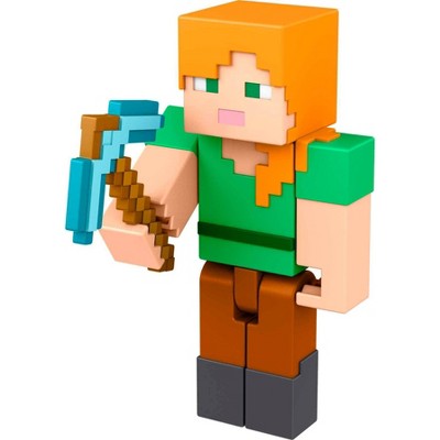 Minecraft Alex Build-A-Portal Figura– colecionável Figura e peça Build