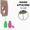 Mini Bubbles Bulk [48 Pack] 1.6" Bubble Bottles Party Favors for Kids - Summer Pool Beach Toys, Goodie Bag Fillers by 4E's Novelty - 3 of 4