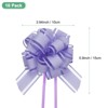 Unique Bargains Plastic Durable Glossy Waterproof Ribbon Large Pull Bow 10 Pcs - 3 of 4