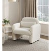 Grungis Boucle Accent Chairs,Living Room Chairs with 1 Matching Pillow and Plywood Frame,Comfy Chairs for Living Room,Bedroom - 2 of 4