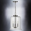 Urban Ambiance Luxury French Rustic Pendant Light,  17.125"H x 12.875"W,  Brushed Nickel Finish, UHP3820 - 3 of 4