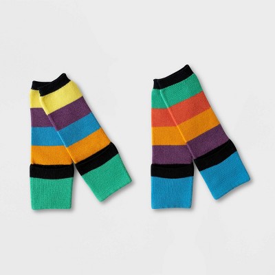 Toddler 2pk Sensory Friendly Zuma Striped Socks - Sockabu 3T-4T