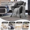 Acekool Modern Lounge Chair - Slim Profile Armchair for Small Spaces - 4 of 4