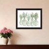 HomeRoots Simply Sage Black Framed Print Wall Art - 2 of 4