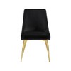 Meridian Furniture,Karina Velvet Dining Chair, Set of 2 - 3 of 4