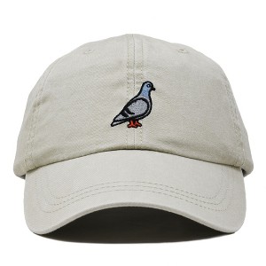 Dalix Pigeon Embroidered Cap Cotton Baseball Dad Hat for Men & Women Casual Cool - 1 of 4