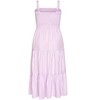 Women's Plus Size Gingham Maxi Dress - lavender | CITY CHIC - 4 of 4