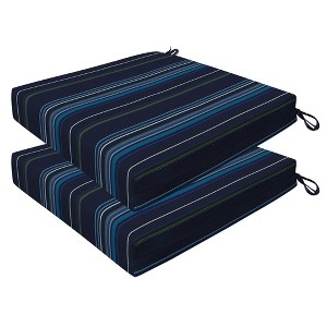 Honeycomb Outdoor Premium Dining Seat Cushion  (2-Pack) - 1 of 4