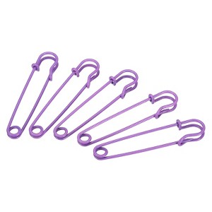 Unique Bargains Metal DIY Blankets Crafts Brooch Making Home Sewing Large Safety Pins 30 Pcs - 1 of 4