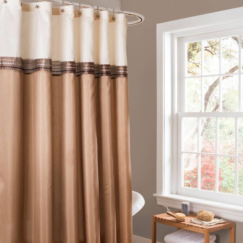 Terra Shower Curtain - Lush Décor, 1 of 8