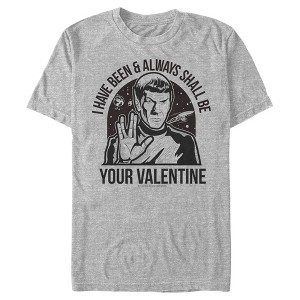 Men's Star Trek: The Original Series Spock Always Shall Be Valentine T-Shirt - 1 of 4