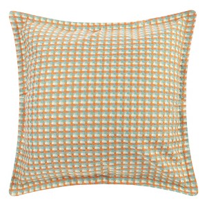 Unique Bargains Retro Decorative Invisible Zipper Plaid Throw Pillow Covers With Pattern 1 Pc - 1 of 4