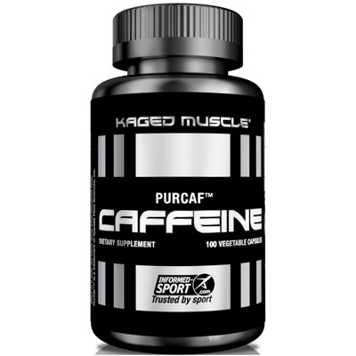 Kaged Muscle PurCaf, Caffeine, 100 Vegetable Capsules, Energy Supplements