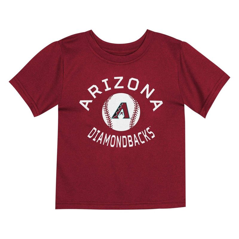 MLB Arizona Diamondbacks Toddler Boys&#39; 2pk T-Shirt, 3 of 4