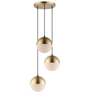 ET2 Lighting Half Moon 3 - Light Pendant in  Metallic Gold - 1 of 2