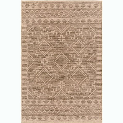 Mark & Day Tekoa 8'x10' Rectangle Washable Woven Indoor Area Rugs: Stain-Resistant Geometric Design for Living Room