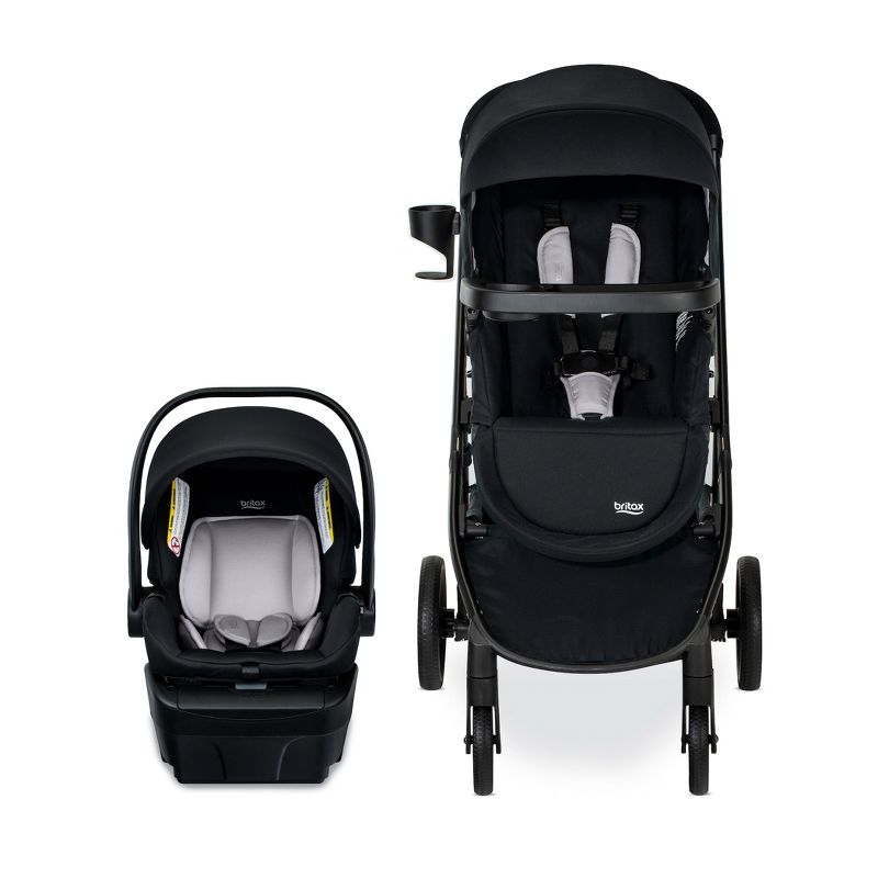 Britax Willow Brook Baby Travel System with Infant Car Seat and Stroller, 3 of 10