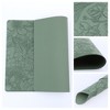 REGALWOVEN Faux Leather Non-Slip Heat-Resistant Washable Placemats 18 x 12 Inch 6 Pcs - 2 of 4