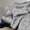 Circles Home 300TC Deluxe Damask Gray Duvet Set - 2 of 3