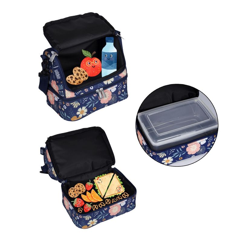 Wildkin Two Compartment Lunch Bag for Kids, 5 of 8