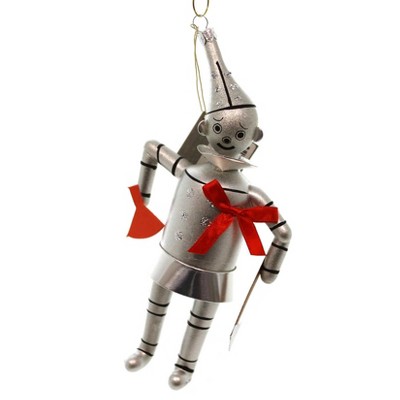 Italian Ornaments 6.5" Tin Man Ornament Wizard Of Oz Italian  -  Tree Ornaments