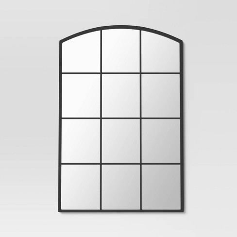 20 X 30 Arched Window Pane Decorative, Window Frame Mirror Decor