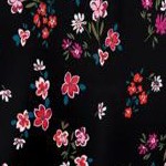 black floral