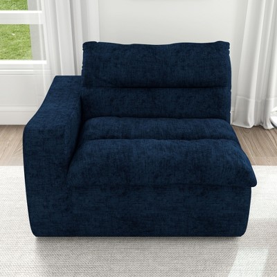 CAVINAS Bean Bag Chair Chaise Lazy Floor Sofa Modern Armless Lounge Chair Corner Sofa Chair for Living Room, Bedroom