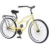 26-Inch Men's Beach Cruiser Bike - Single Speed Design for Effortless Riding, Sturdy High-Carbon Steel Frame & Wide Anti-Slip Wheels - 4 of 4