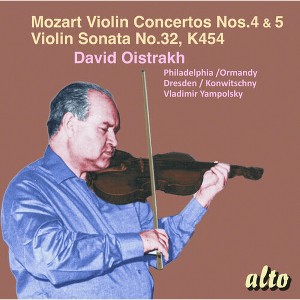 David Oistrakh - Mozart Violin Concertos Nos. 4 & 5, plus Violin Sonata K. 454 (CD) - 1 of 1