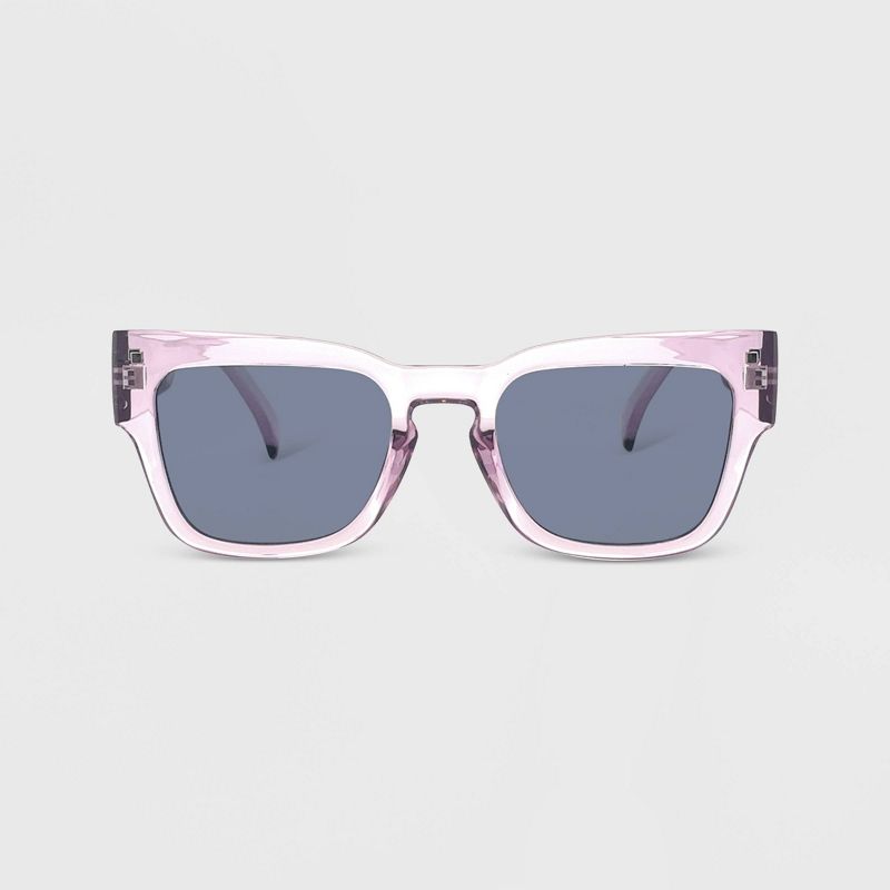 Women&#39;s Plastic Square Sunglasses - Wild Fable&#8482; Purple, 1 of 3