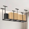 Overhead Garage Storage Rack – Heavy Duty Metal Ceiling Shelving, Adjustable Organization System for Garage – 330lb Capacity, Easy Install - 2 of 4