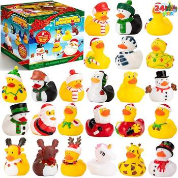 Roll over image to zoom in
JOYIN 24pcs Kids Christmas Rubber Ducks