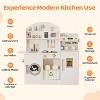 JOYMOR Toddlers Wooden Play Kitchen Set with Refrigerator & Accessories Modern - 2 of 4