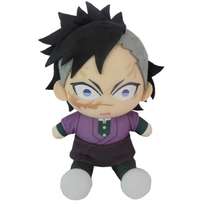 Great Eastern Entertainment Demon Slayer - Genya Shinazugawa Sitting Plush 7"H