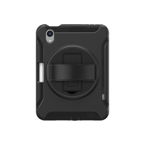 SaharaCase Protection Hand Strap Series Case for Apple iPad mini A17 Pro & 6th Generation 2021 Black - 1 of 4